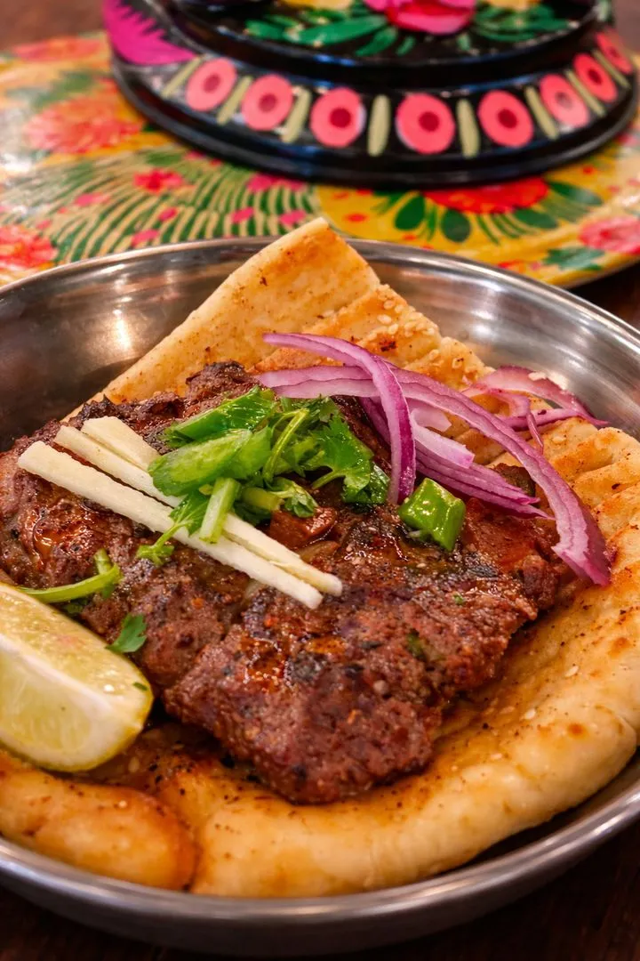 Beef Chapli Kabobs