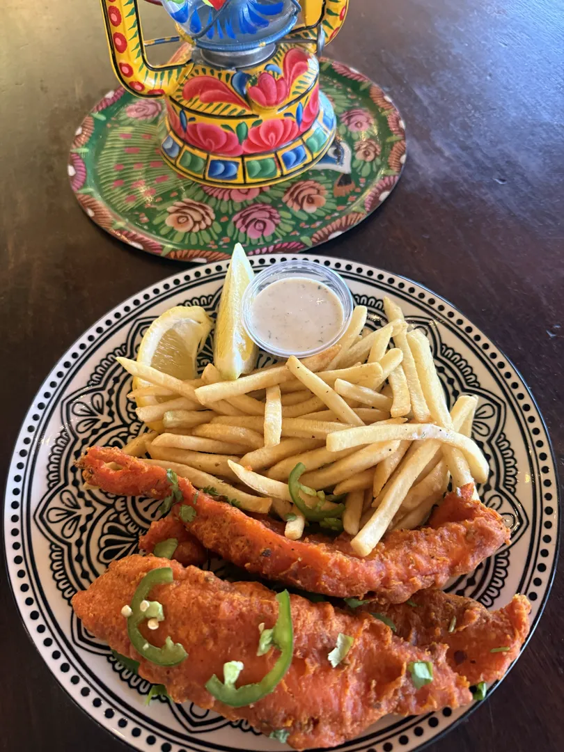 Pepper Fish and Chips