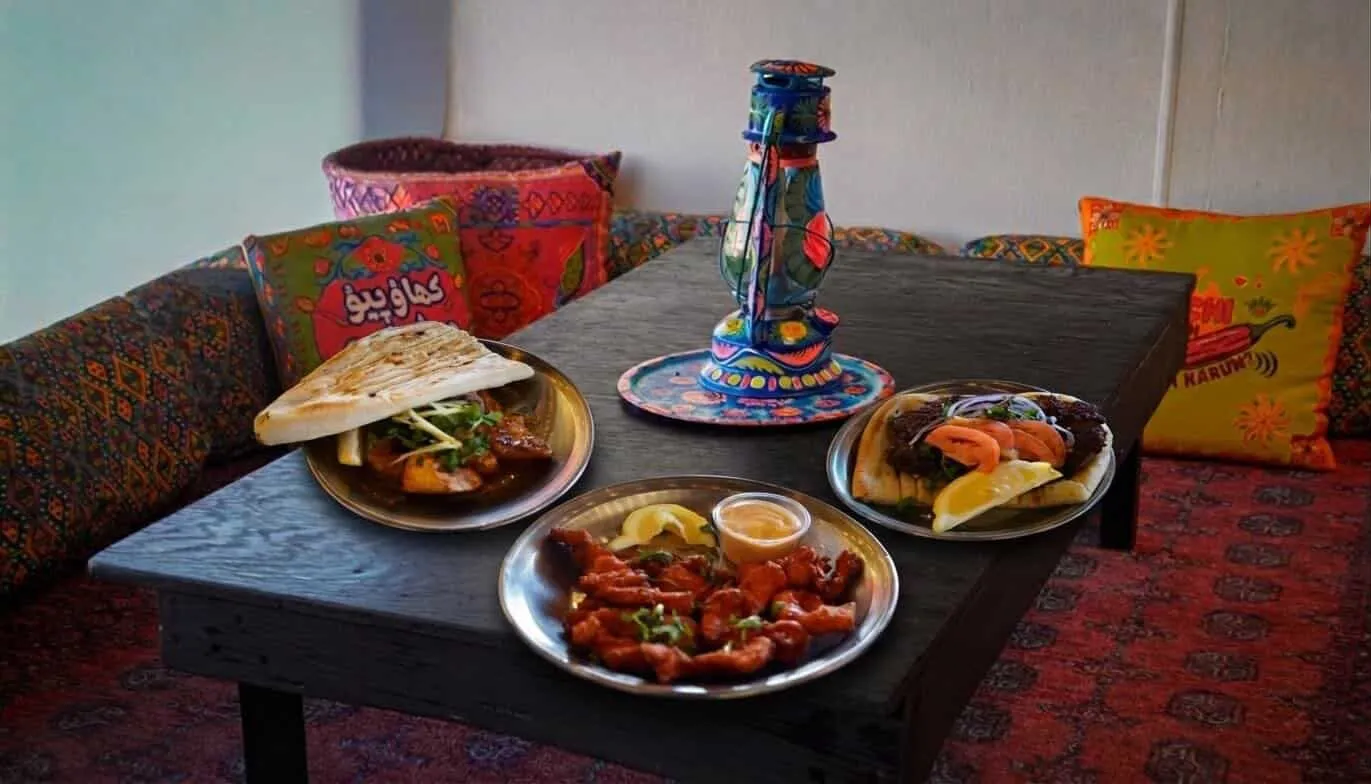 Desi Dhaba setting